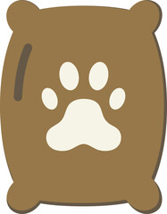 Pet Food Flat Icon