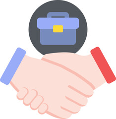 Project Deal Flat Icon