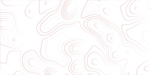 Abstract topographic contours map background, wave paper curved reliefs abstract background. geographic line map Modern design with topographic wavy pattern design for poster. vector illustration.