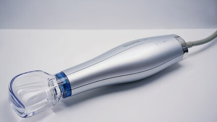 Modern beauty device on white background
