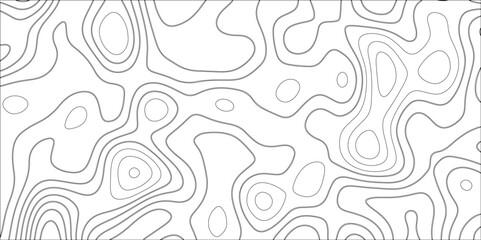 Abstract topographic contours map background, wave paper curved reliefs abstract background. geographic line map Modern design with topographic wavy pattern design for poster. vector illustration.