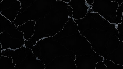 Seamless black marble pattern with natural veining