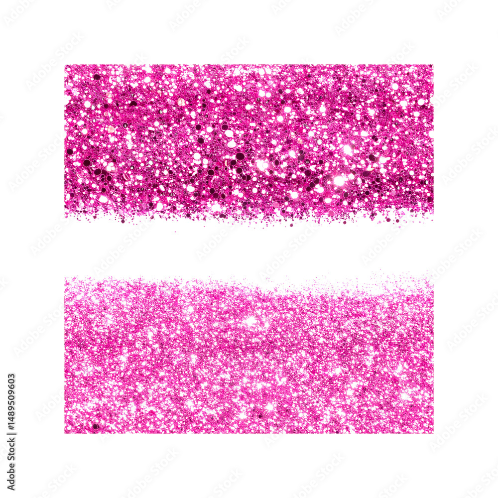 Aufkleber abstract pink texture background two horizontal layers design element art on transparent background