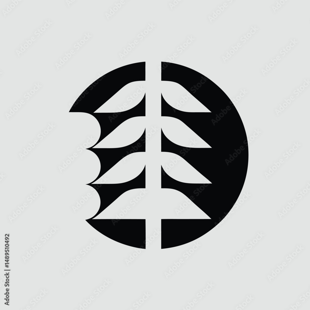 Poster abstract geometric design with transparency for creative graphic projects