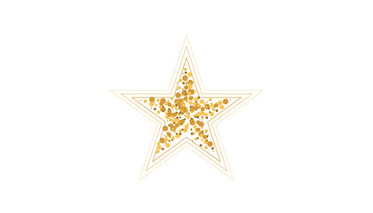 Golden Star Shimmering Radiance Icon