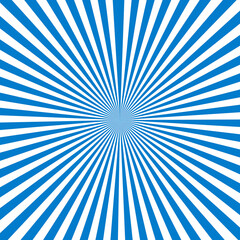 blue sunburst background