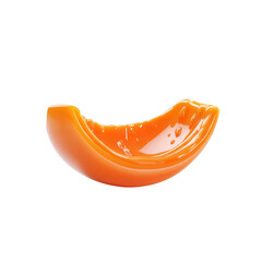 Fototapeta premium Splashing Orange Juice Crescent - Refreshing Citrus Burst