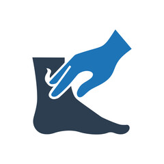 Foot Therapy Treatment Icon