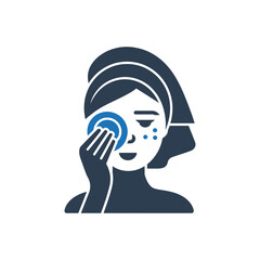 Facial Skincare Treatment Icon