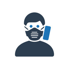 Face Mask Protection Icon