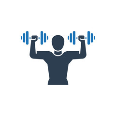 Shoulder Raise Exercise Icon