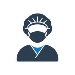 Surgical Staff Mask Icon