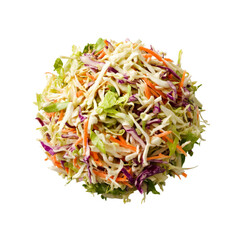 Delicious Creamy Coleslaw Salad - Fresh, Colorful, and Ready to Serve