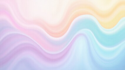 Cheerful rainbow pastel mesh gradient background with fluid soft color blending for kids design and joyful abstract themes