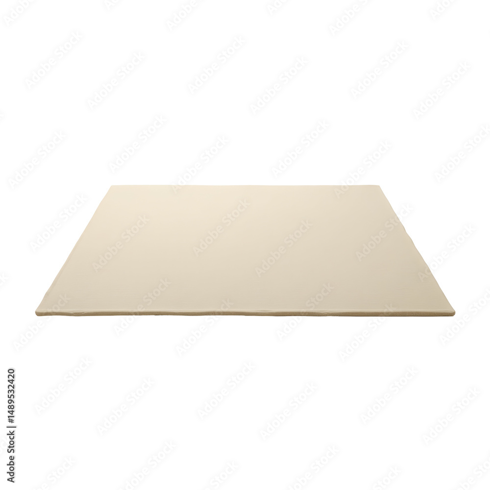 Poster sleek minimalist beige floor carpet centered on contrasting creating depth and focus on texture and 