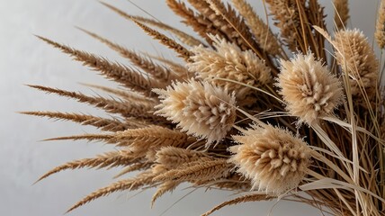 Obraz premium Simple Dried Floral Bunch