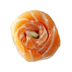 Smoked Salmon Rose with Cucumber Center - Gourmet Appetizer