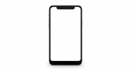 Blank screen smartphone mockup