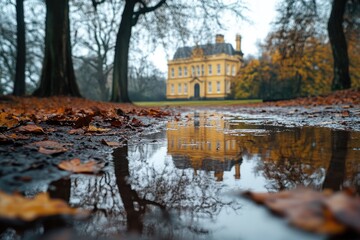 Fototapeta premium Autumnal Reflection