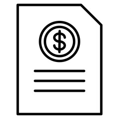 Contract Icon Outline