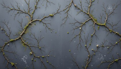 a surface of muted grey, reminiscent of deep forest moss, with subtle veined details that suggest the passage of time and geological forces, hinting at an ancient and powerful presence.