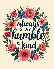 happy birthday card with flowers