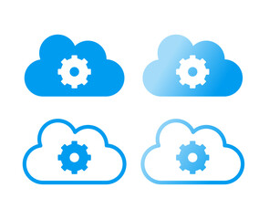 クラウドの設定アイコン