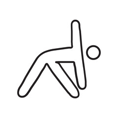 Obraz premium yoga line