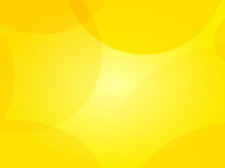 Modern professional yellow orange abstract vector background. Curves and shapes of circles, squares with elegance and simplicity. Used for banners, covers, posters, wallpapers