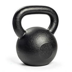 Cast iron kettlebell with comfortable handle