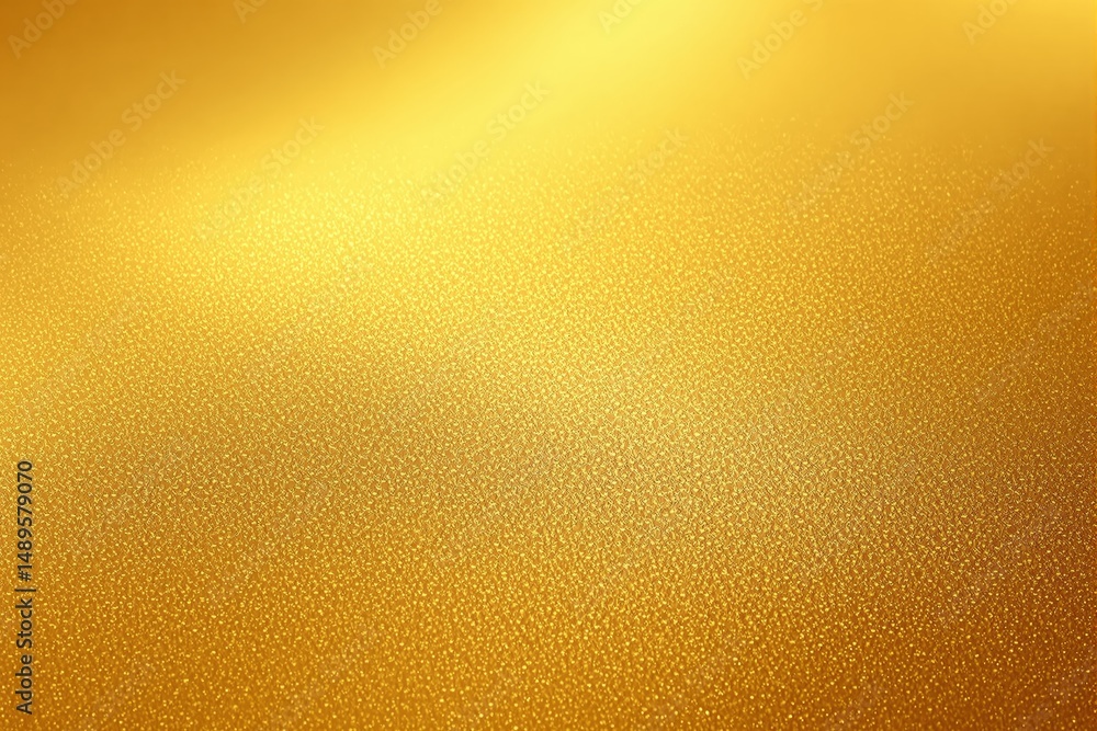 Poster shiny golden textured surface with soft gradient lighting, abstract style on a bright background. cr