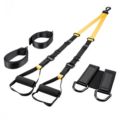 TRX suspension system for bodyweight workouts