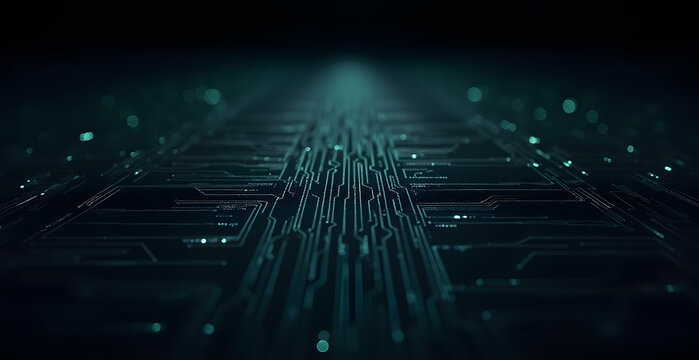 Digital data bus texture, platinum parallel lines with sync bridges, futuristic computing concept.