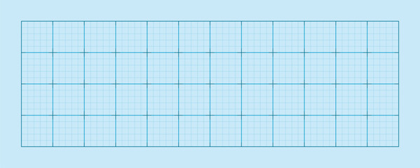 Blueprint grid background in blue tone with fine graph lines. Clean pattern for tech, office, or educational design projects.