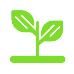 Obraz premium Earth with Leaves