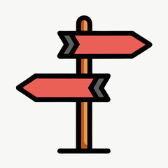 direction road sign