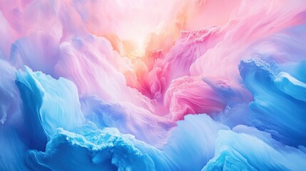Fototapeta premium Abstract Colorful Cloudscape
