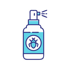 Fototapeta premium Spray Bottle Icon – Cleaning, Mist, Dispenser, Hygiene Symbol