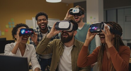 Team Collaboration Exploring Virtual Reality