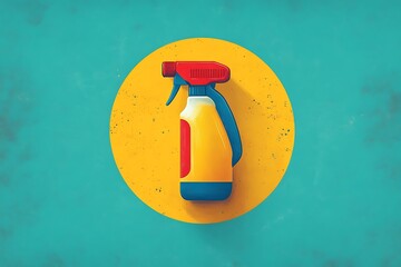 Spray Bottle Illustration