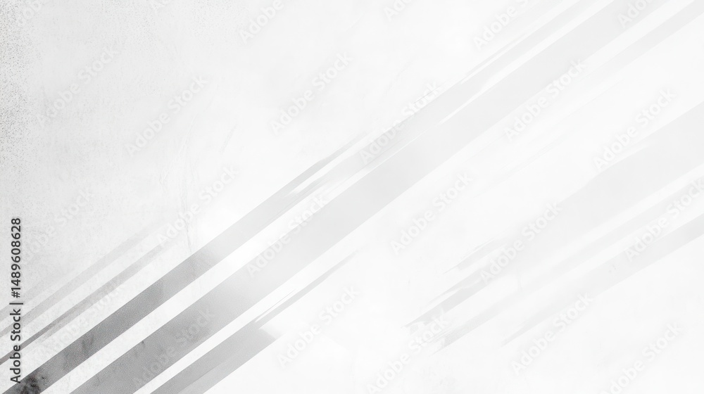 Poster abstract diagonal lines on light gray background
