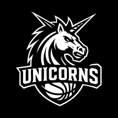 Unicorn Sport Logo Animal Icon Symbol