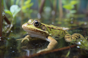 015-020-064-u8969375333_Frog_lying_flat_on_its_belly_in_shallow_water._--_f0ff894a-faaf-4381-91c6-d548f322b775_3