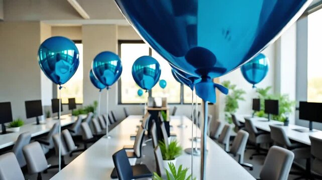 Empty Wedding Reception Venue Video