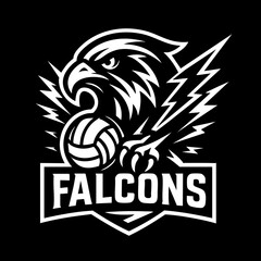 Falcon Sport Logo Animal Icon Symbol