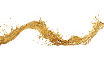 a splash of liquid on a white surface