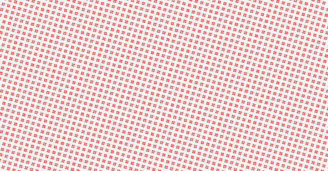 Editable SVG File of Seamless 4 red dot patterns for graphics, garments, gift wrapper printing