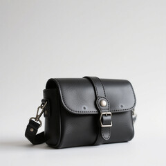 Camera bag on a white background 