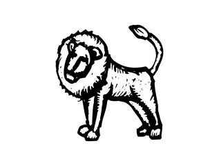 Wild Animal Icon Logo Design – High-Quality SVG Image File for Nature, Wildlife Branding, Forest Themes, and Outdoor Projects