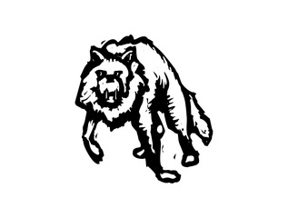 Wild Animal Icon Logo Design – High-Quality SVG Image File for Nature, Wildlife Branding, Forest Themes, and Outdoor Projects